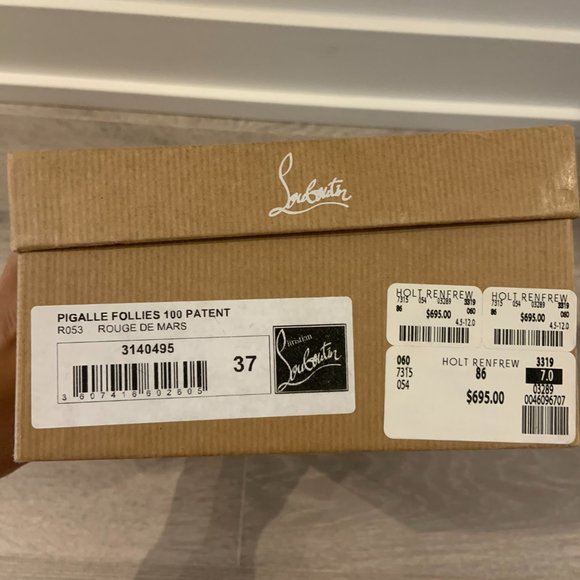 Christian Louboutin Pigalle 100 mm - Picture 2 of 13